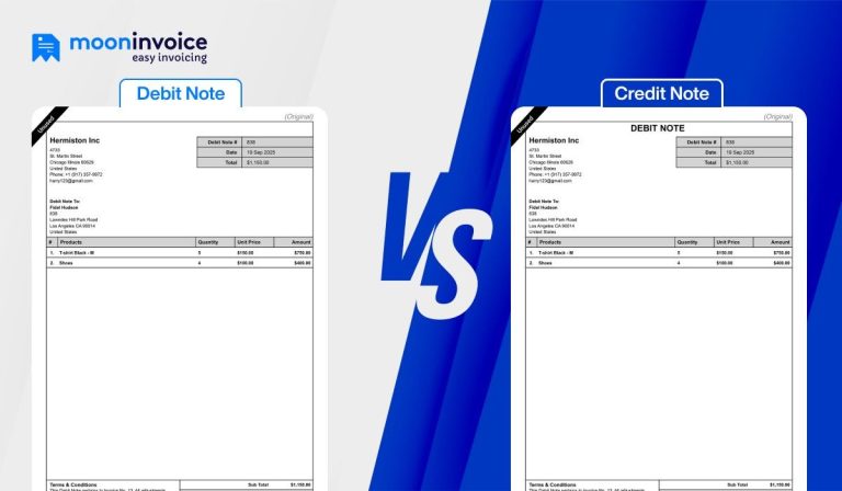 Debit Note vs Credit Note: Definition, Comparison & Purpose