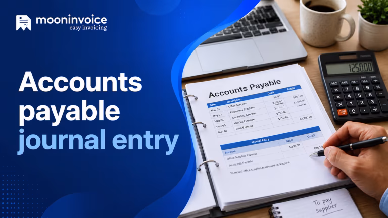Accounts payable journal entry explained: Definition & types