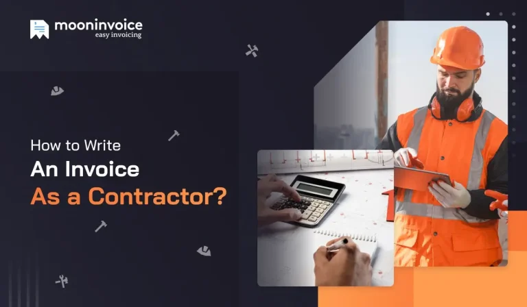 How to Write an Invoice as a Contractor