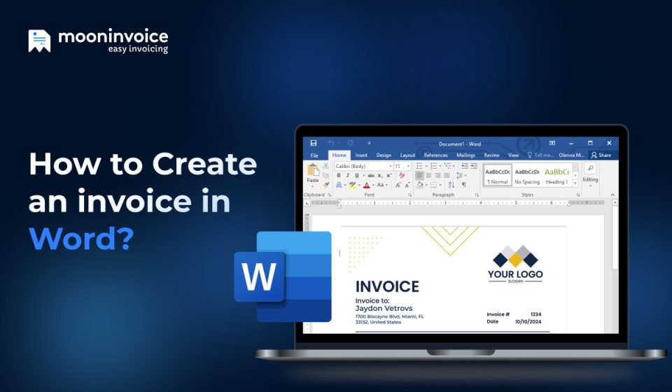 How to Create an Invoice in Word? Key Steps to Follow