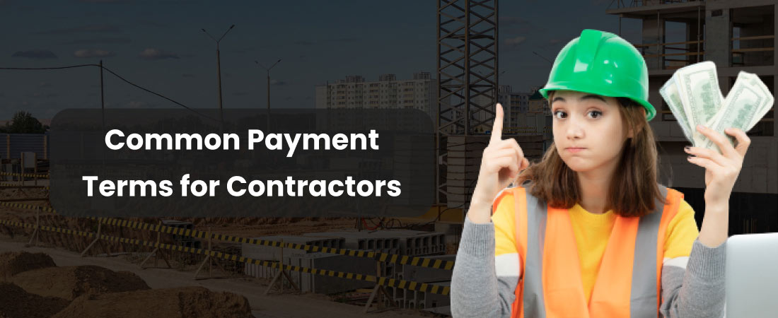 Common Payment Terms for Contractors