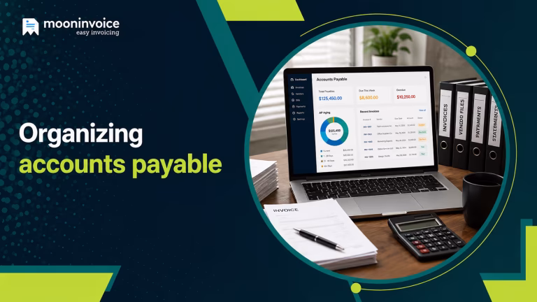 Organizing accounts payable