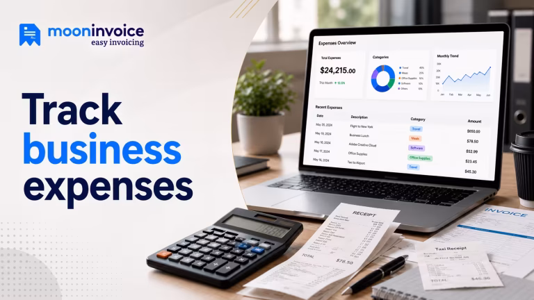 Track business expenses