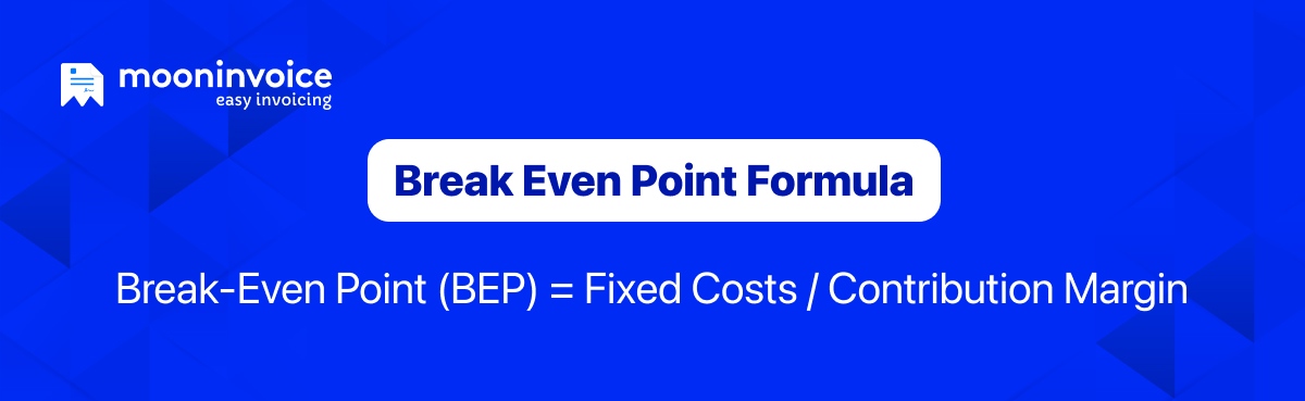 break even point formula