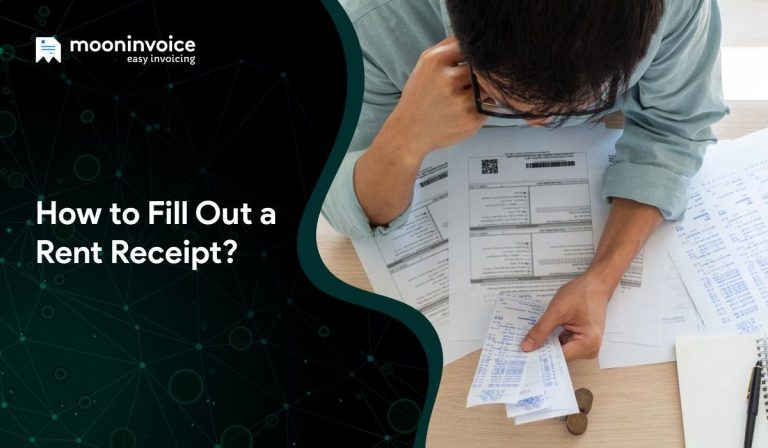 how to fill out a rent receipt