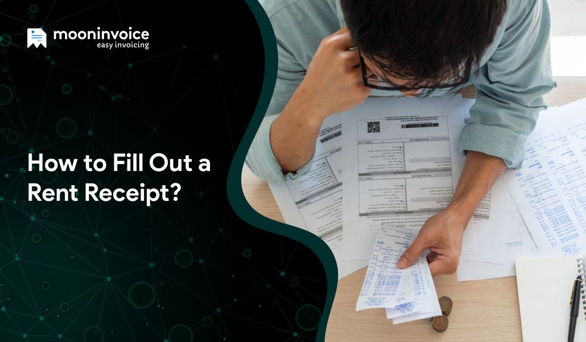 how to fill out a rent receipt