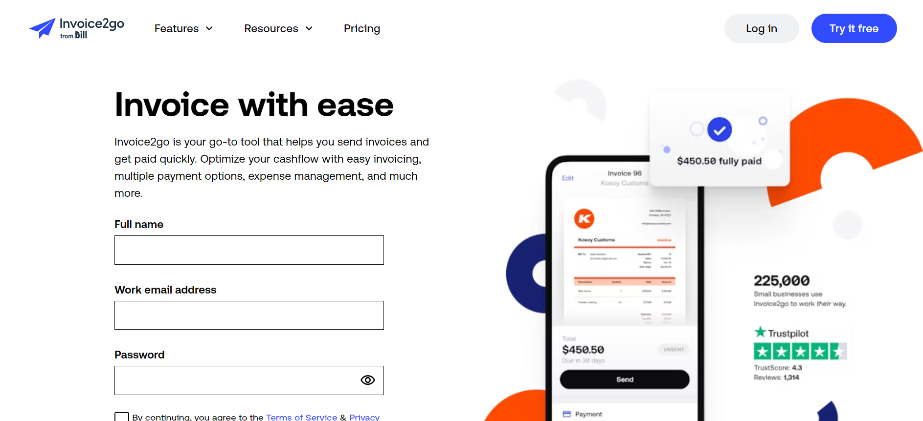 Invoice2go