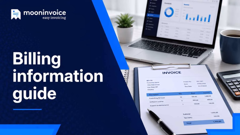 Billing information guide
