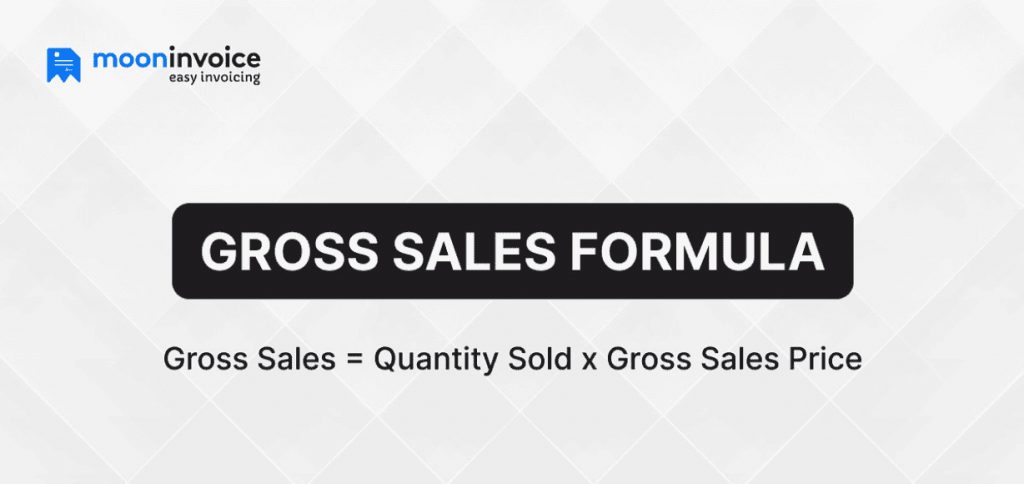 Gross sales formula
