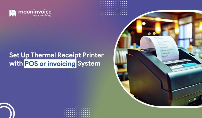 set up thermal receipt printer