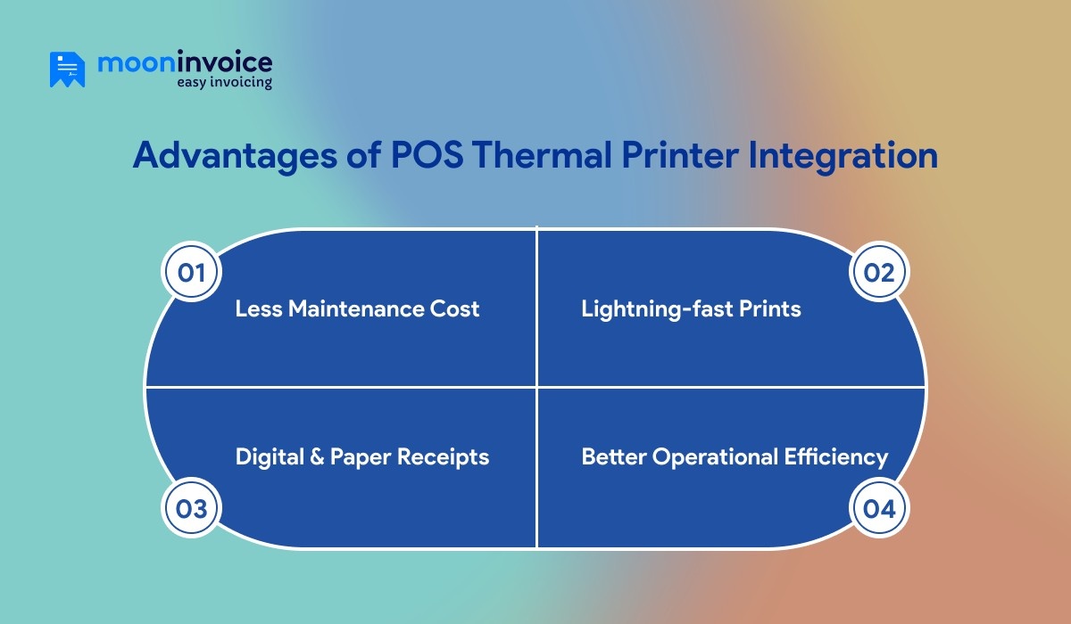 benefits of POS thermal printer