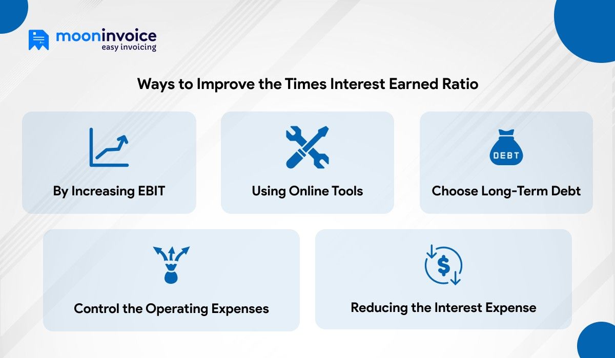 ways to improve time interest earned ratio