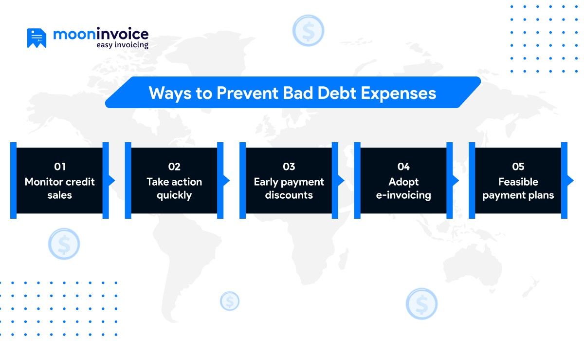 ways to prevent bad debt expenses